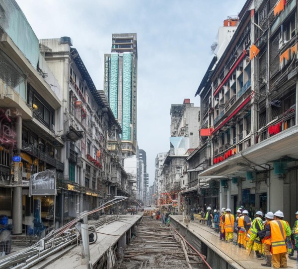 六枝文化路改造工程，一场关乎城市发展的大工程